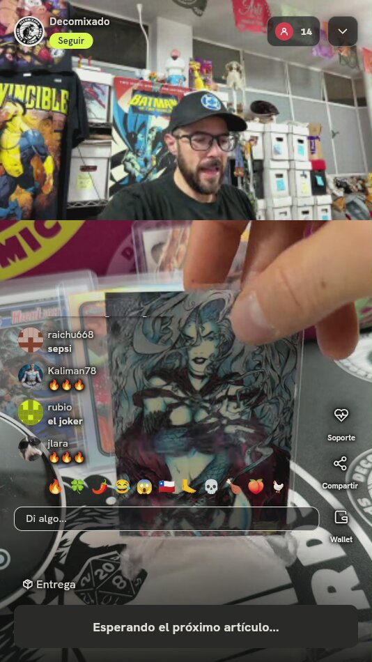 Carta Coleccionable Lady Death Chromium