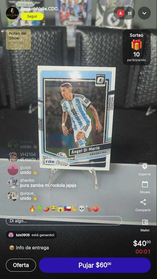 Artículo vendido