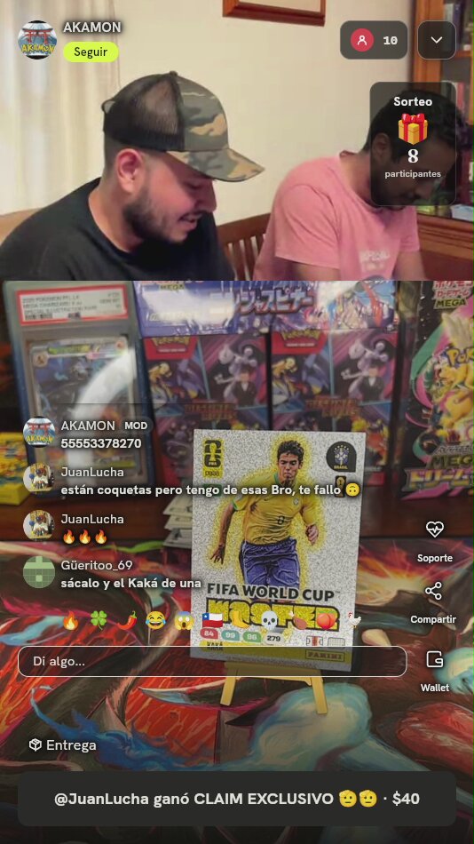 Carta Panini FIFA World Cup Kaká Master