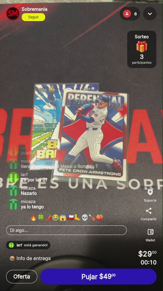 Artículo vendido