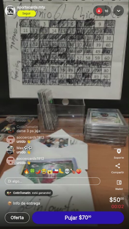 Artículo vendido