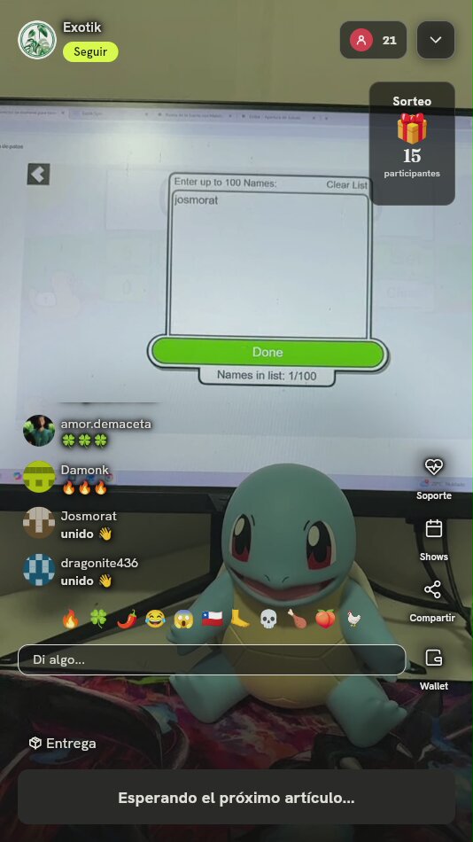 Figura Squirtle Pokémon