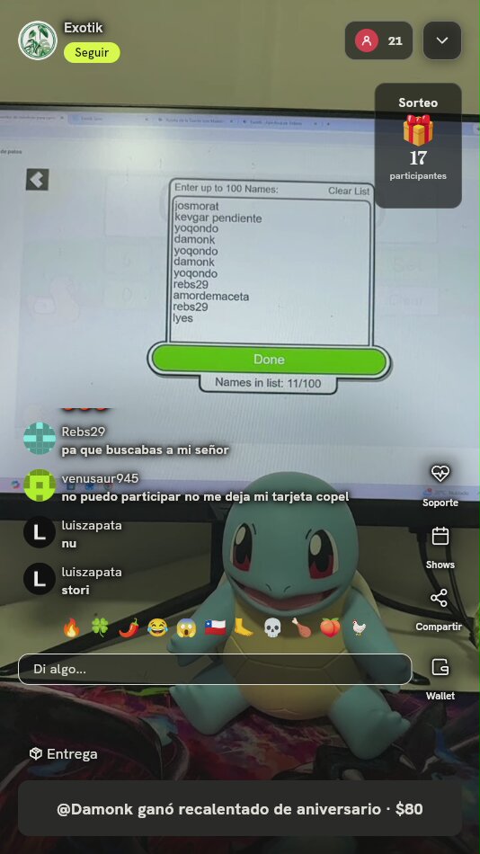 Figura de Squirtle Pokémon