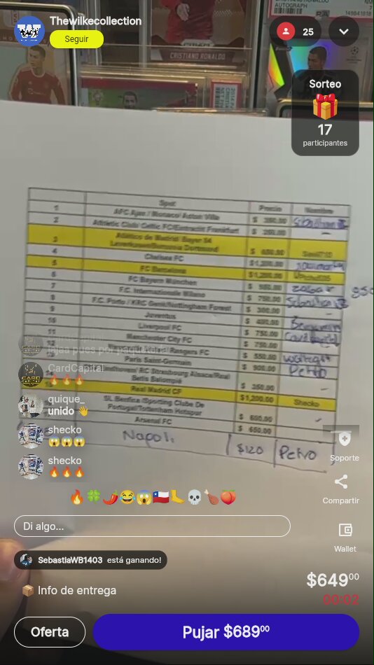 Artículo vendido