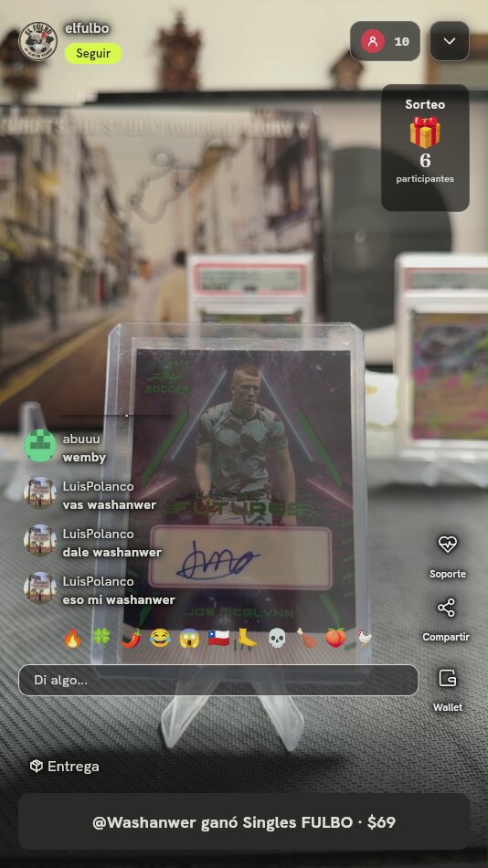 Carta Joe McGlynn Leaf Ultimate Futures