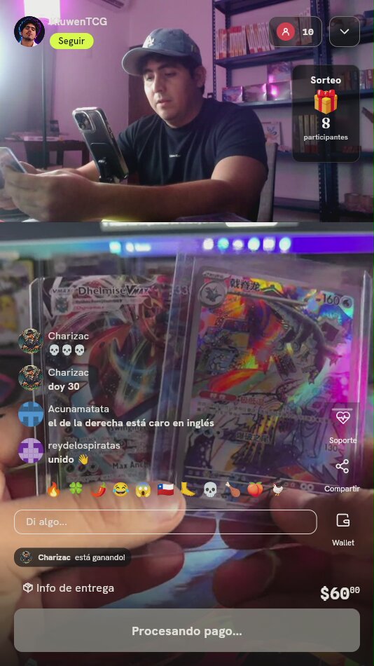 Lote Cartas Pokémon Dhelmise VMAX