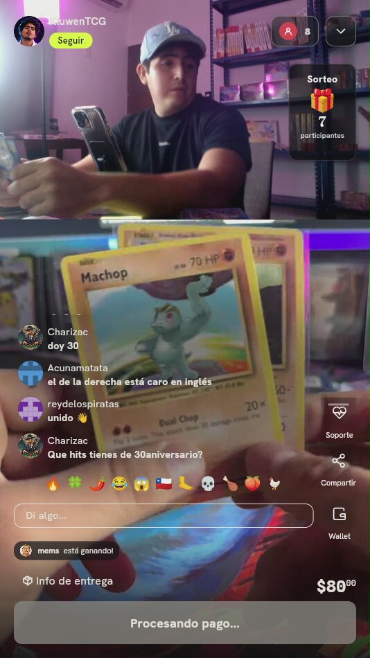 Cartas Pokémon Machop y Machoke