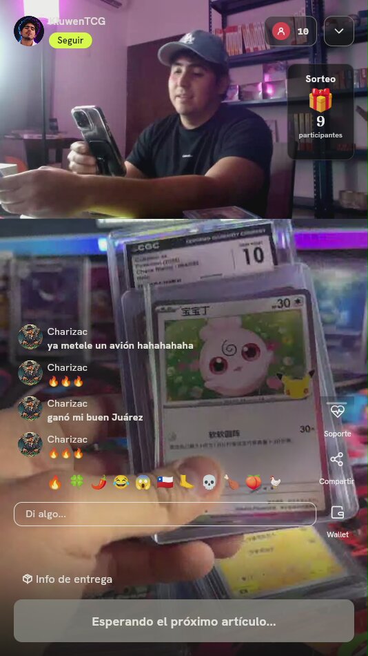Lote de Cartas Pokémon