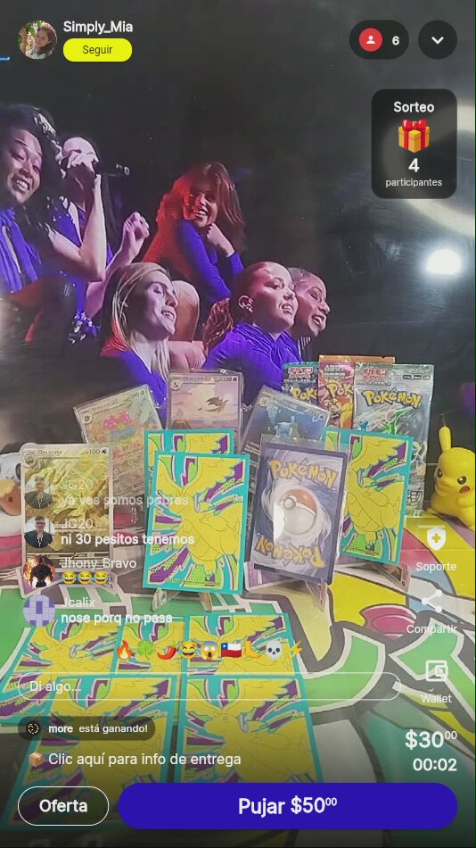 Lote de cartas Pokémon TCG