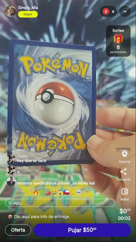 Cartas Misteriosas Pokémon