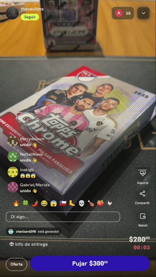 Caja Hanger 2023 Topps Chrome MLS