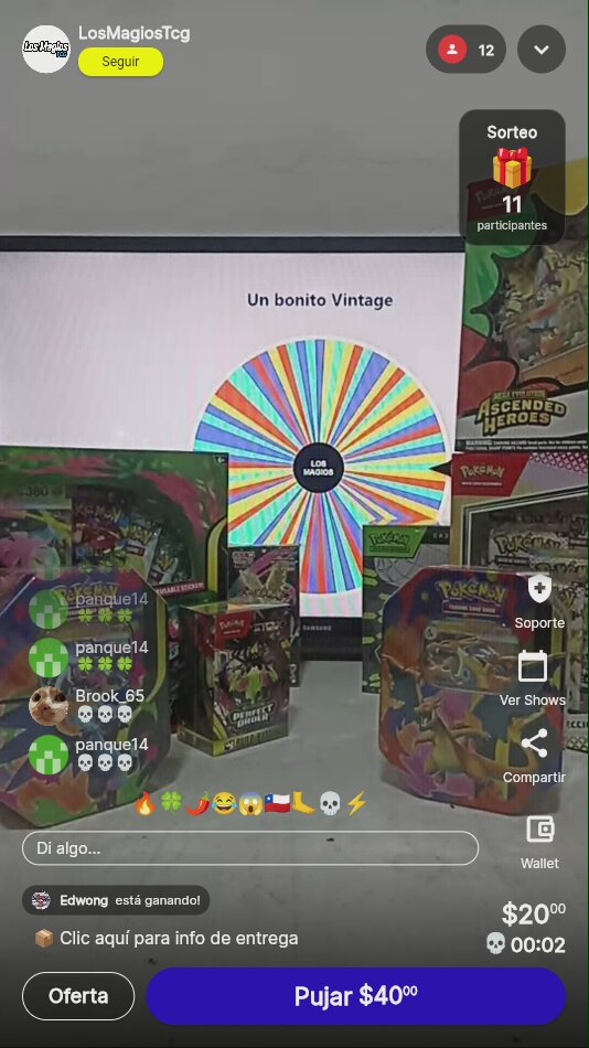 Pokémon Vintage: ¡Gira de la Suerte!