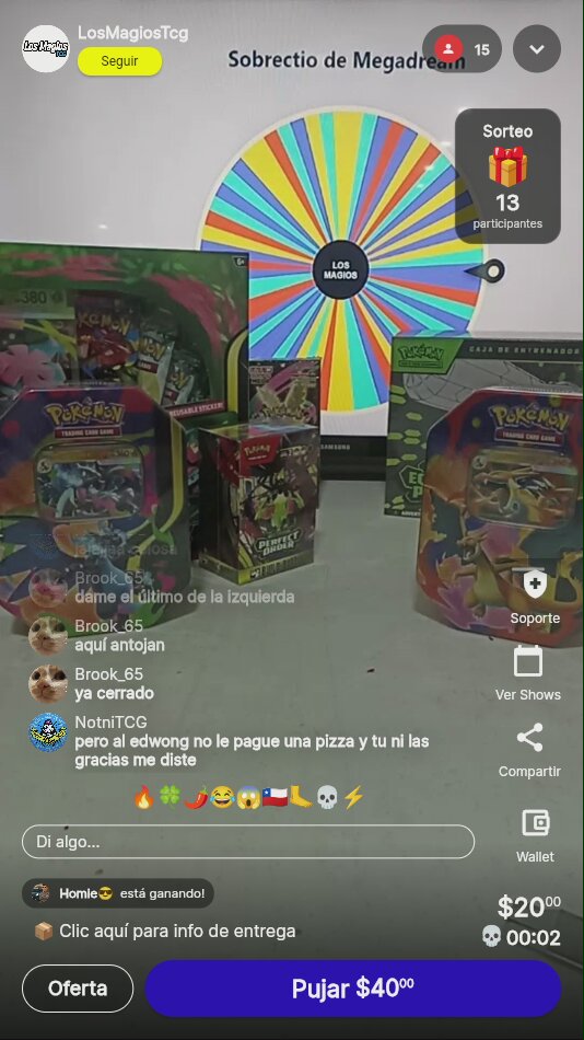 Pokémon Mega Dream EX Sobretito