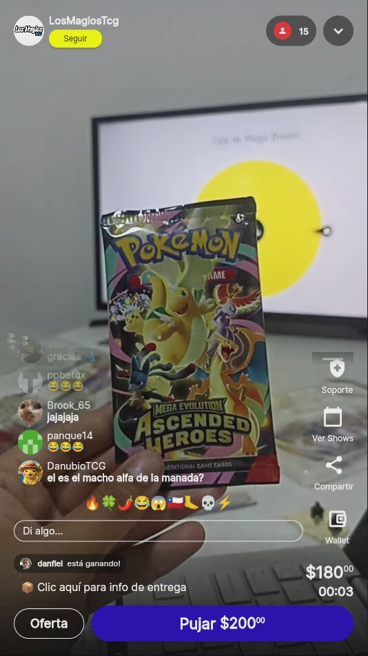 Pokémon TCG Ascended Heroes Booster