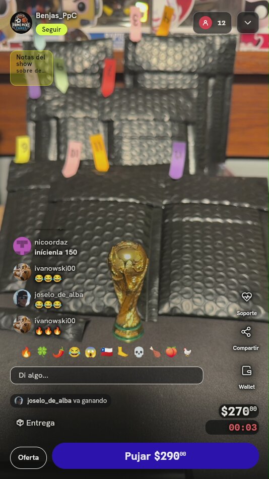 Mini Réplica Trofeo Copa del Mundo