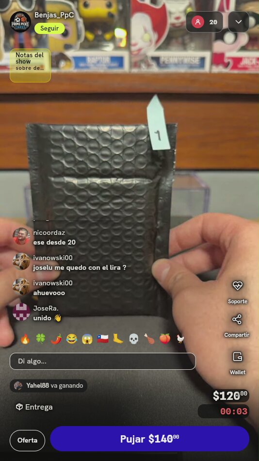 Sobre Misterioso Carta Deportiva