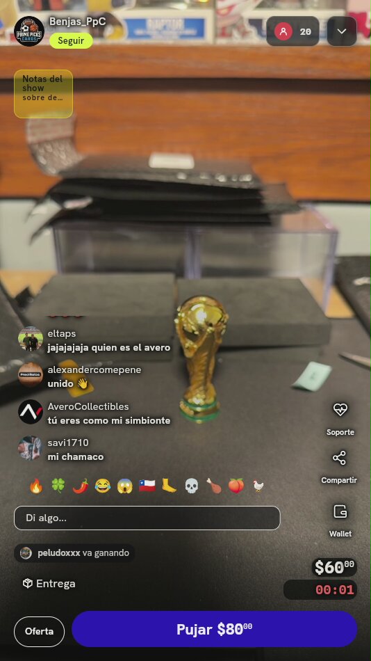 Mini Trofeo Copa del Mundo FIFA