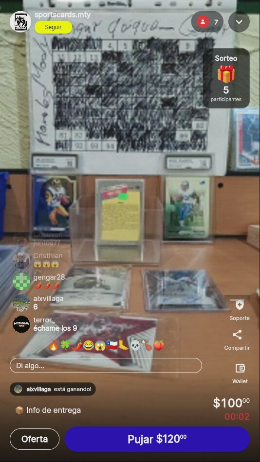 Artículo vendido