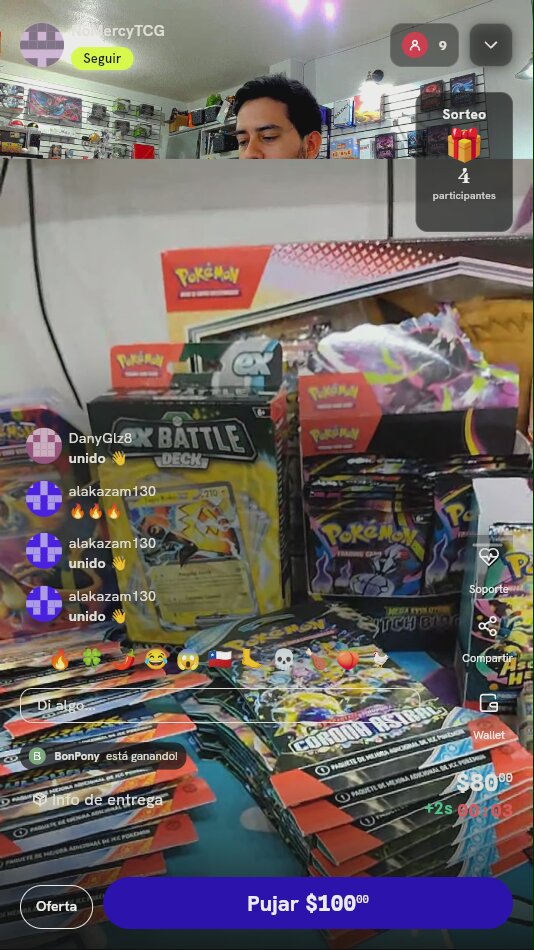 Giro de ruleta Pokémon TCG