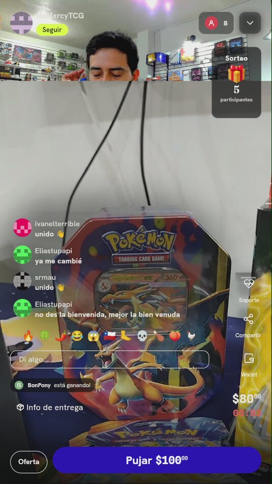 Lata Pokémon TCG Charizard ex