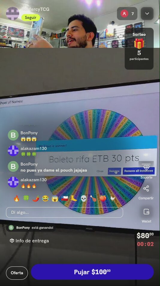 Giro de Ruleta Pokémon TCG