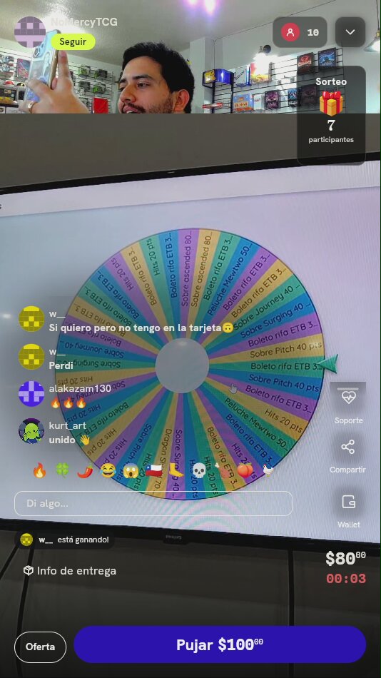 Giros de Ruleta Pokémon TCG