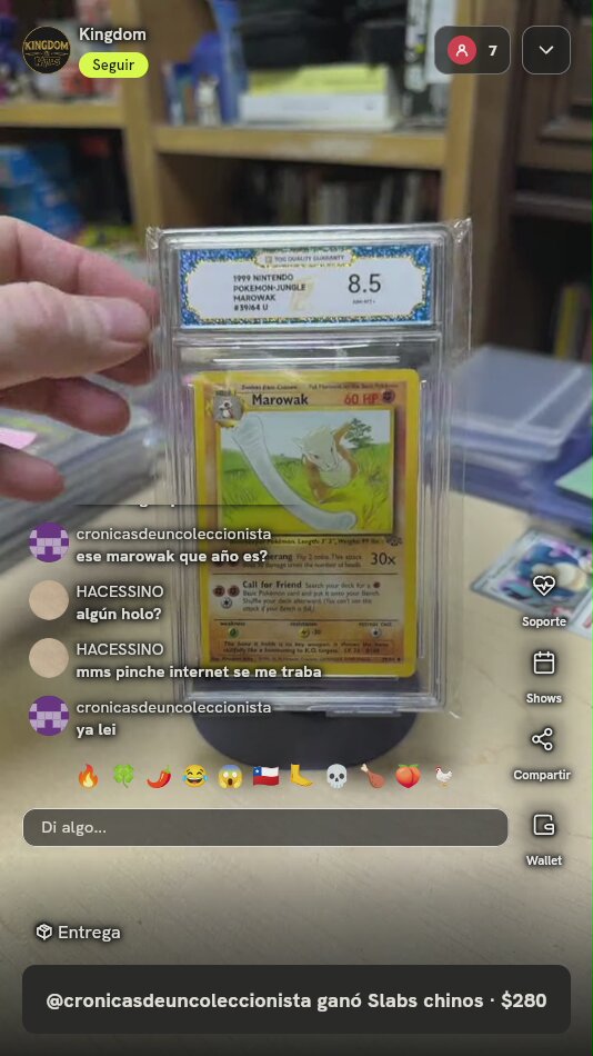 Marowak Jungle 39/64 Graded 8.5
