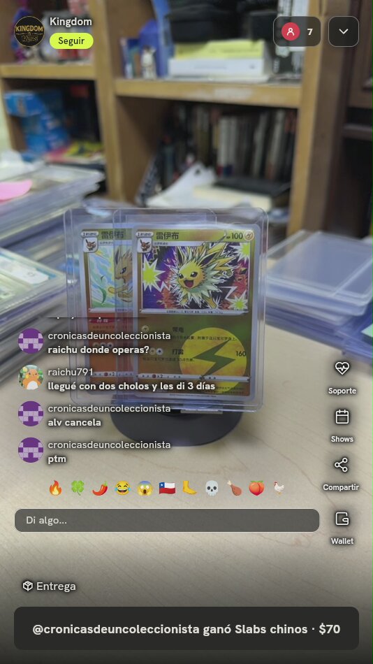 Cartas Pokémon Jolteon Chino