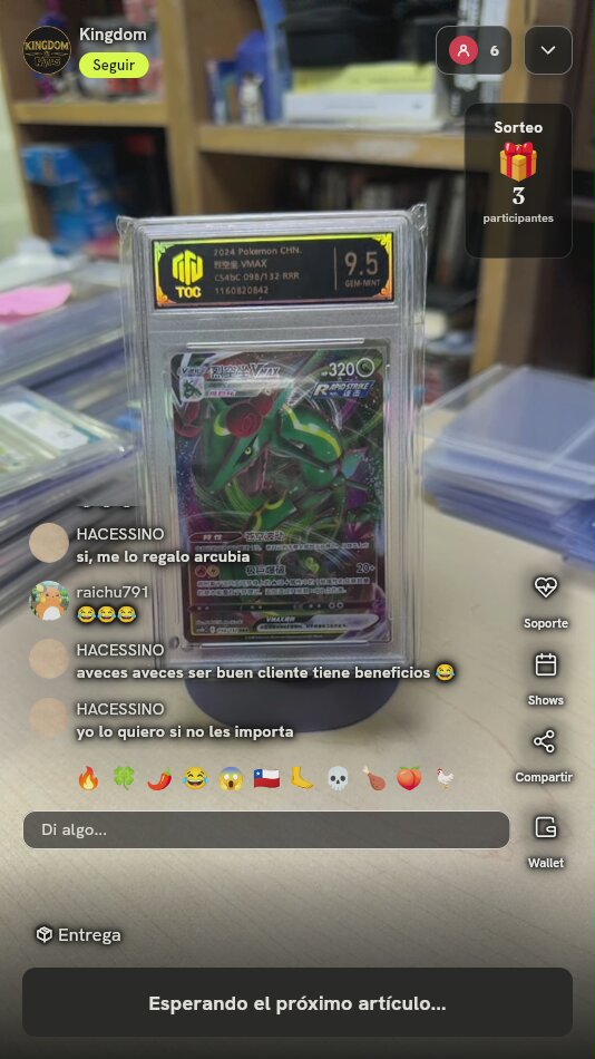 Rayquaza VMAX 098/132 CS4aC Graduada