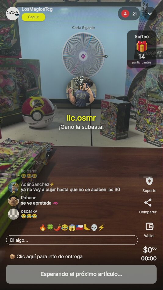 Sorteo Carta Gigante Pokémon TCG