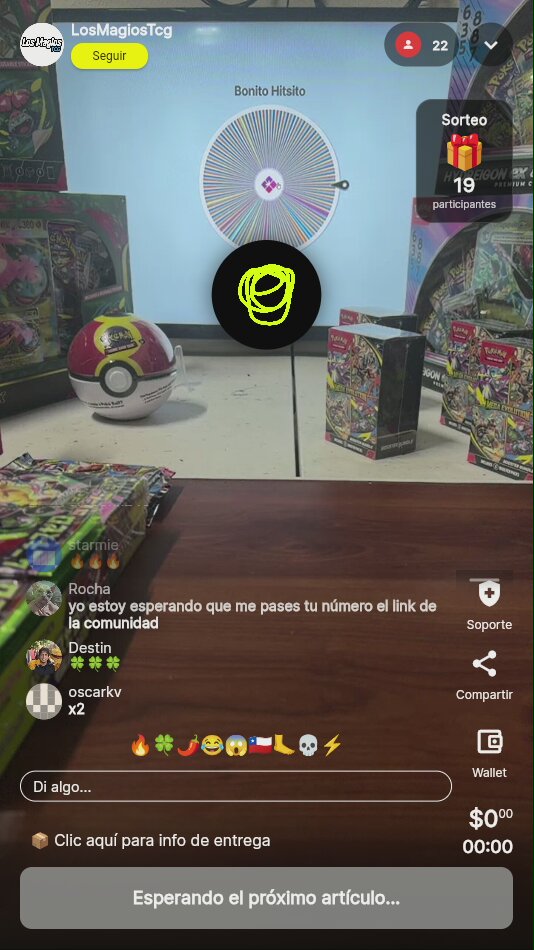Ruleta Pokémon TCG + Tapu Koko