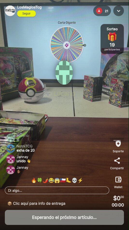 Carta Gigante Pokémon - Sorteo
