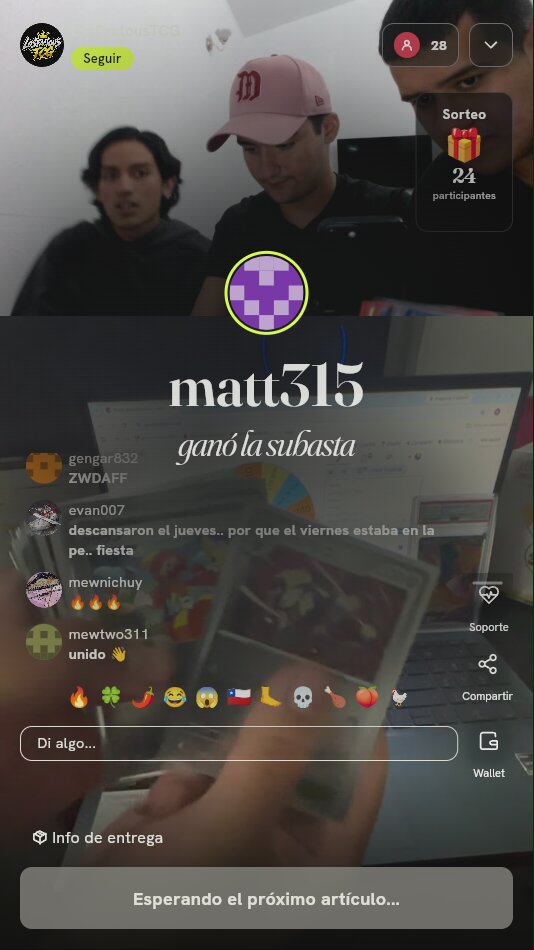 Giros de Ruleta Pokémon TCG