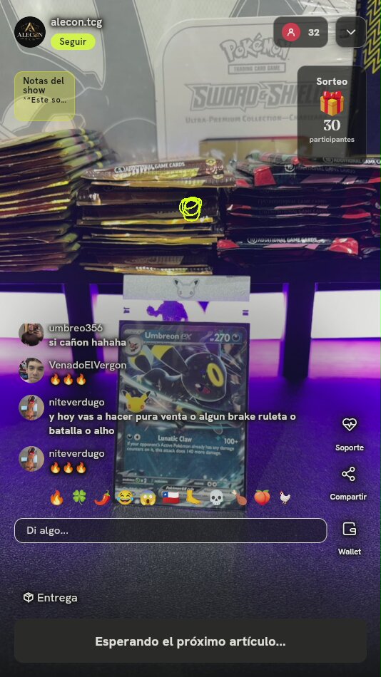Carta Pokémon Umbreon ex