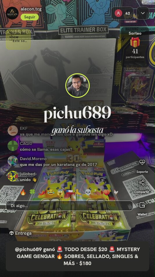 Caja Booster Pokemon 30th Celebration
