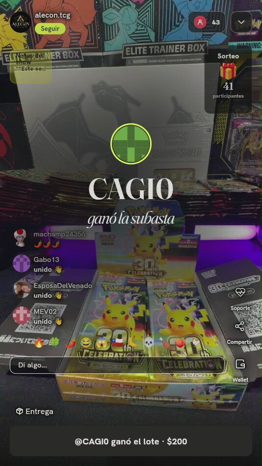 Caja Booster Box Pokémon 30th Celebration
