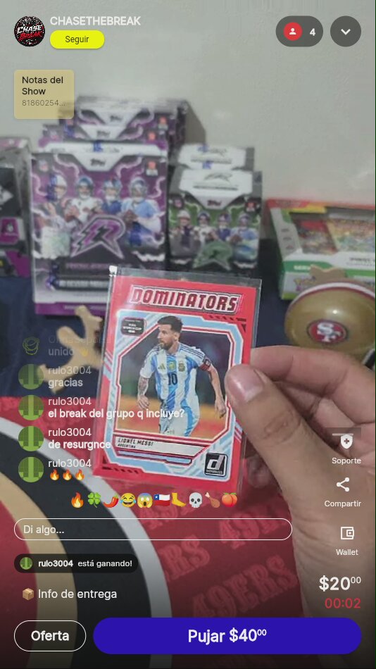 Artículo vendido