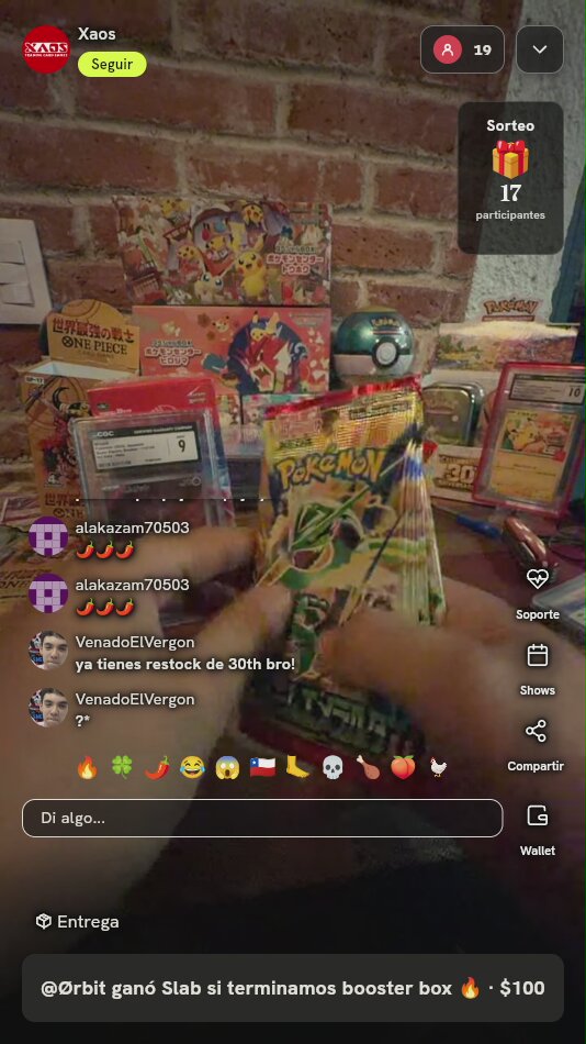 Sobres de Cartas Pokémon Japoneses