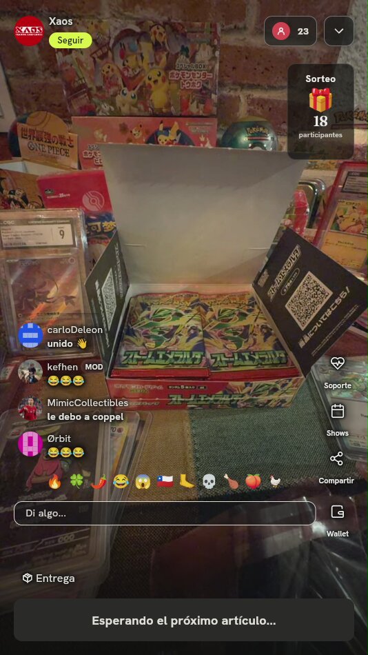 Caja Booster Pokemon Storm Emeralda