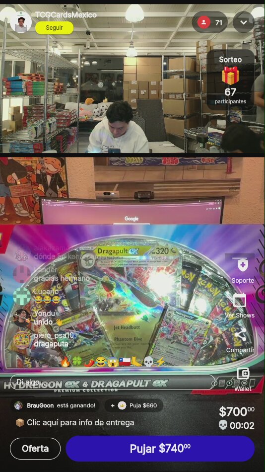 Pokémon Premium Collection Dragapult EX