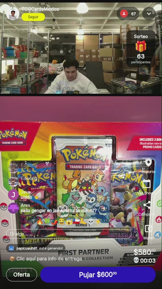 Pokémon First Partner Pack Sellado