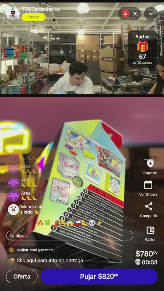 Pokémon TCG Booster Pack Sellado