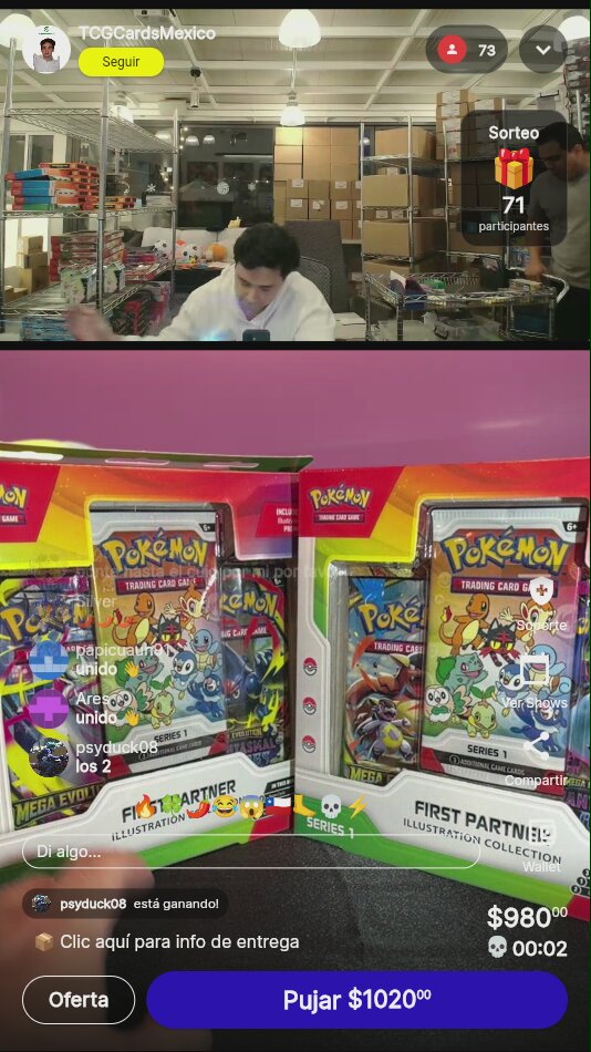 Pokémon First Partner Packs Cerrados