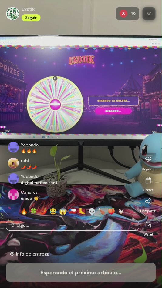 Giro de ruleta misteriosa