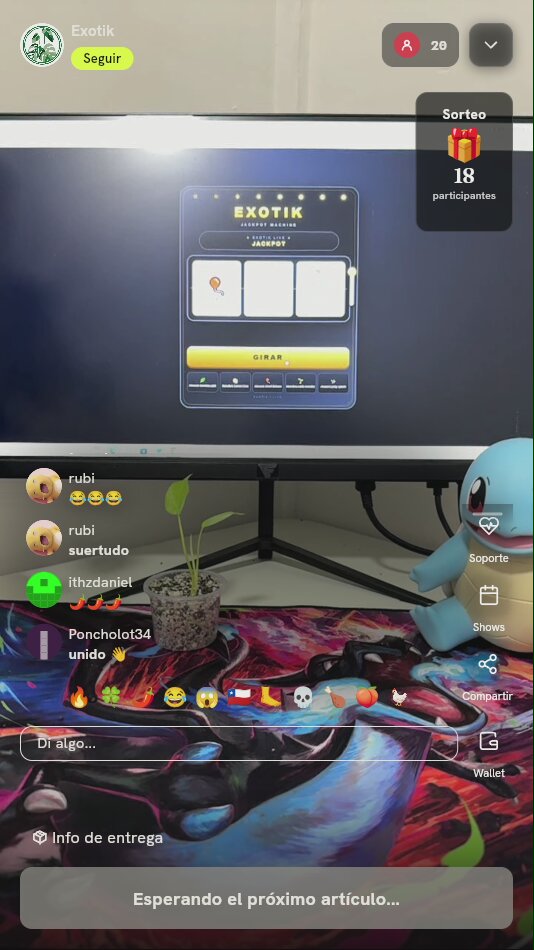 Giro en Jackpot de Plantas Exóticas