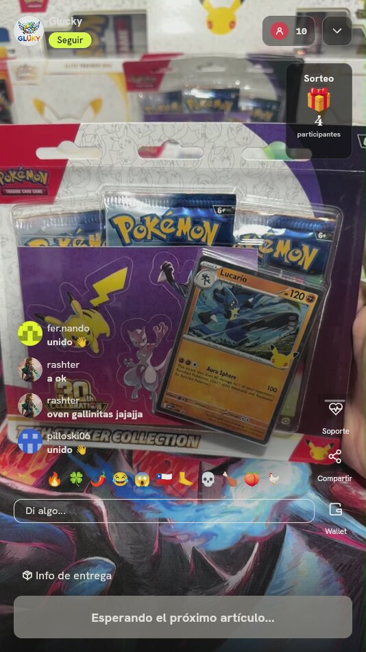 Tech Sticker Collection Lucario 30th Celebration