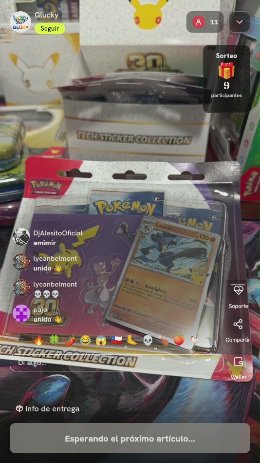 Celebrations Tech Sticker Collection Lucario