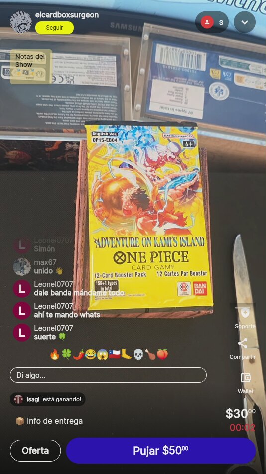 Artículo vendido