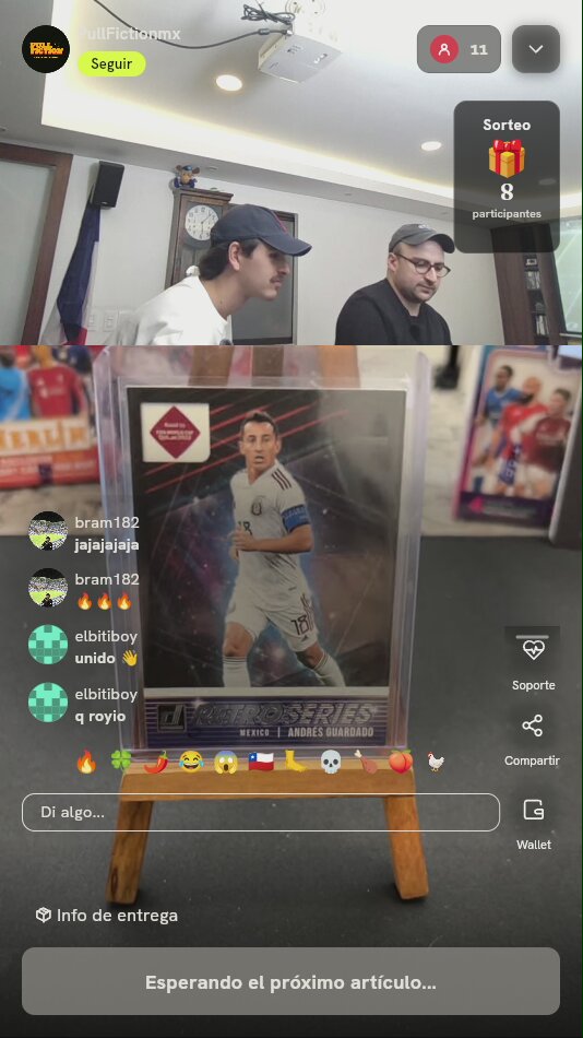 Carta Andrés Guardado Donruss Retro Series