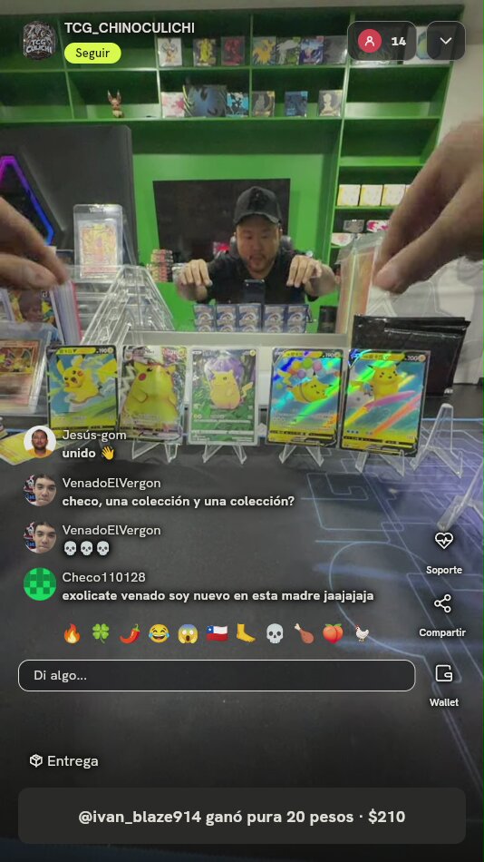 Lote de Cartas Pokémon Pikachu
